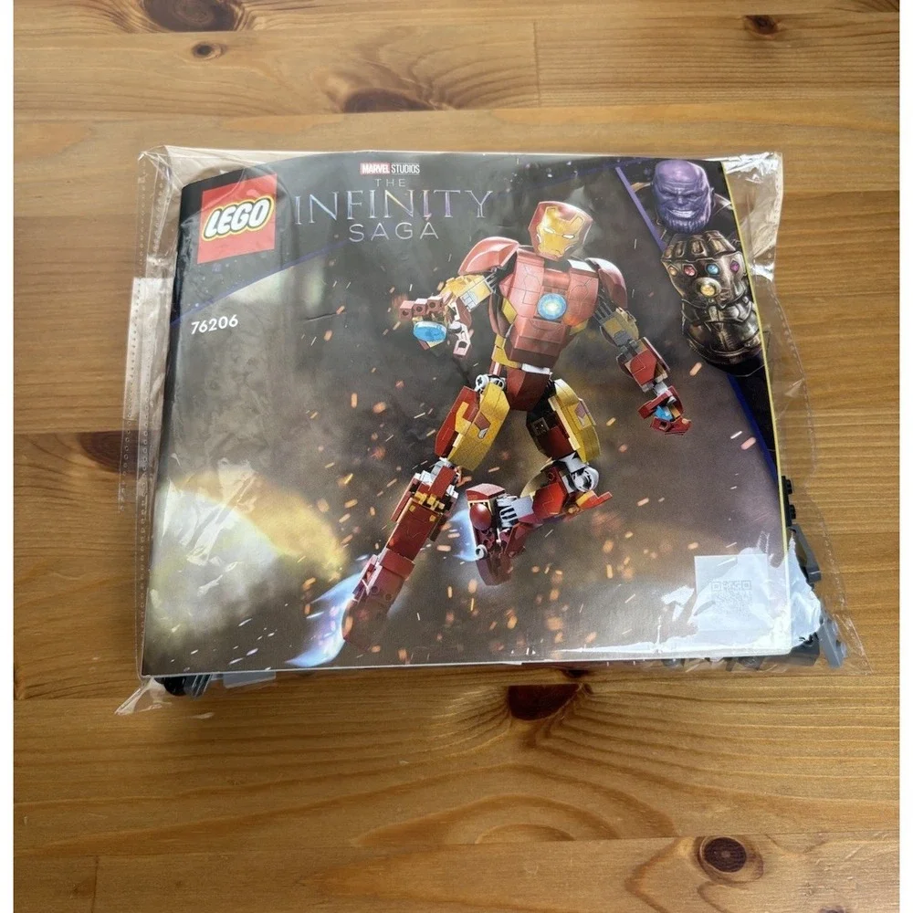 LEGO Marvel Infinity Iron Man Figure 76206 Complete